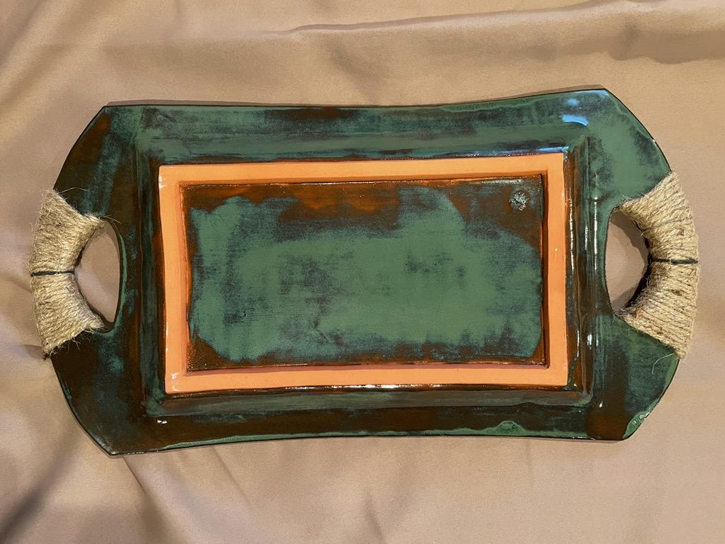 Ceramic Serving Tray Earth