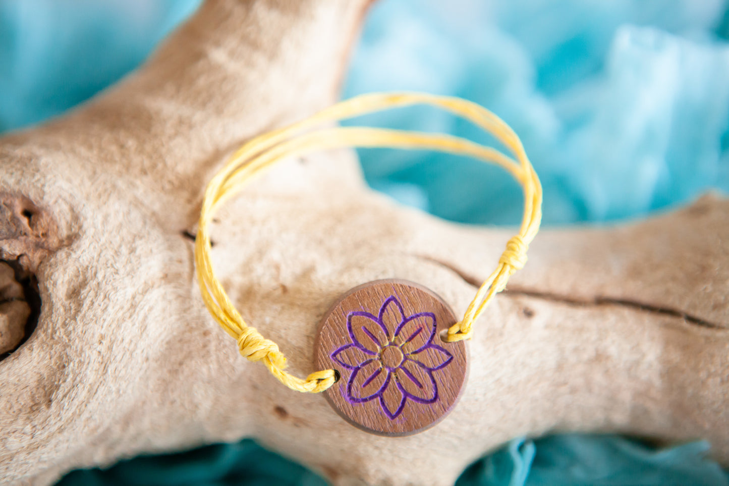 Yellow Flower Bracelet