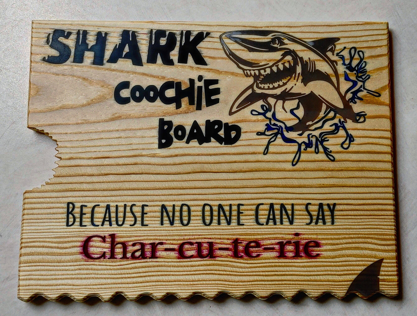 Shark Charcuterie Board