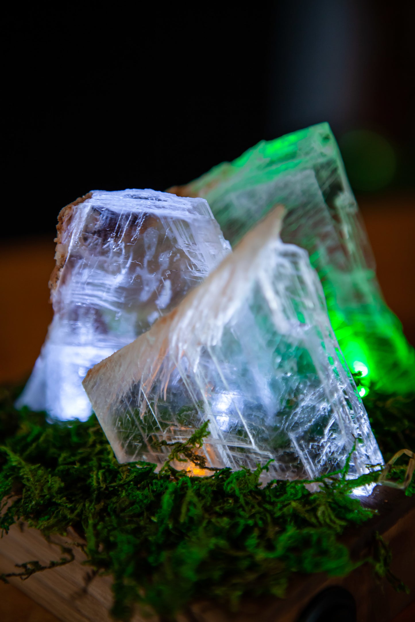 Selenite Gemstone Lamp