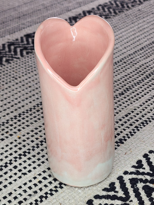 Ceramic Heart Vase