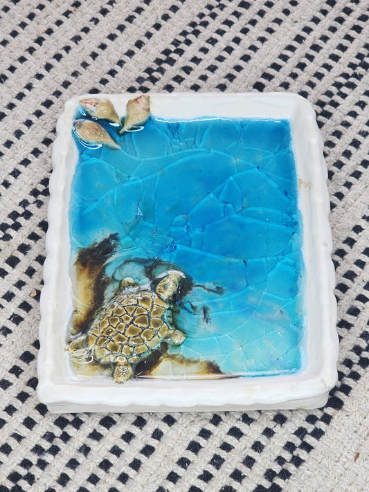 Beach Turtle Shell Tray