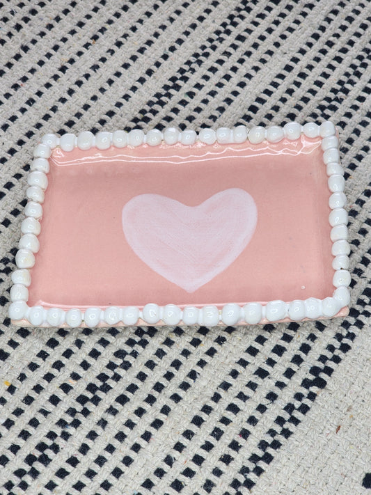 Ceramic Heart Tray