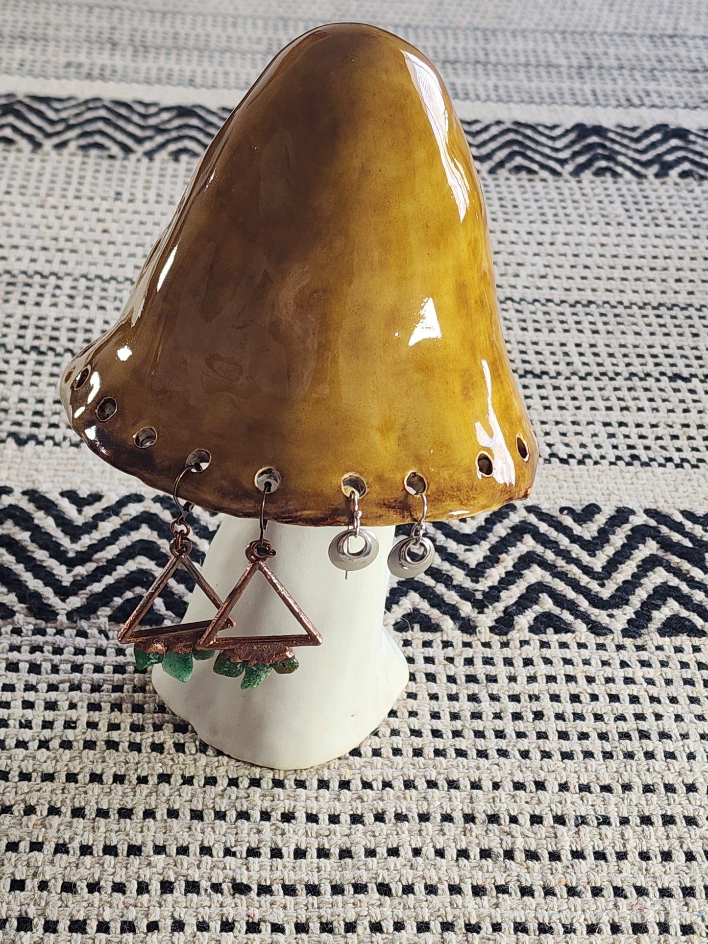 Mushroom Earring Holder