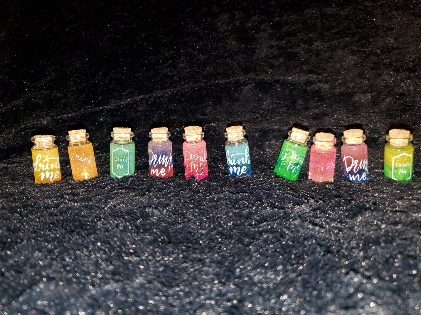 Fantasy Glass Vial Pendants