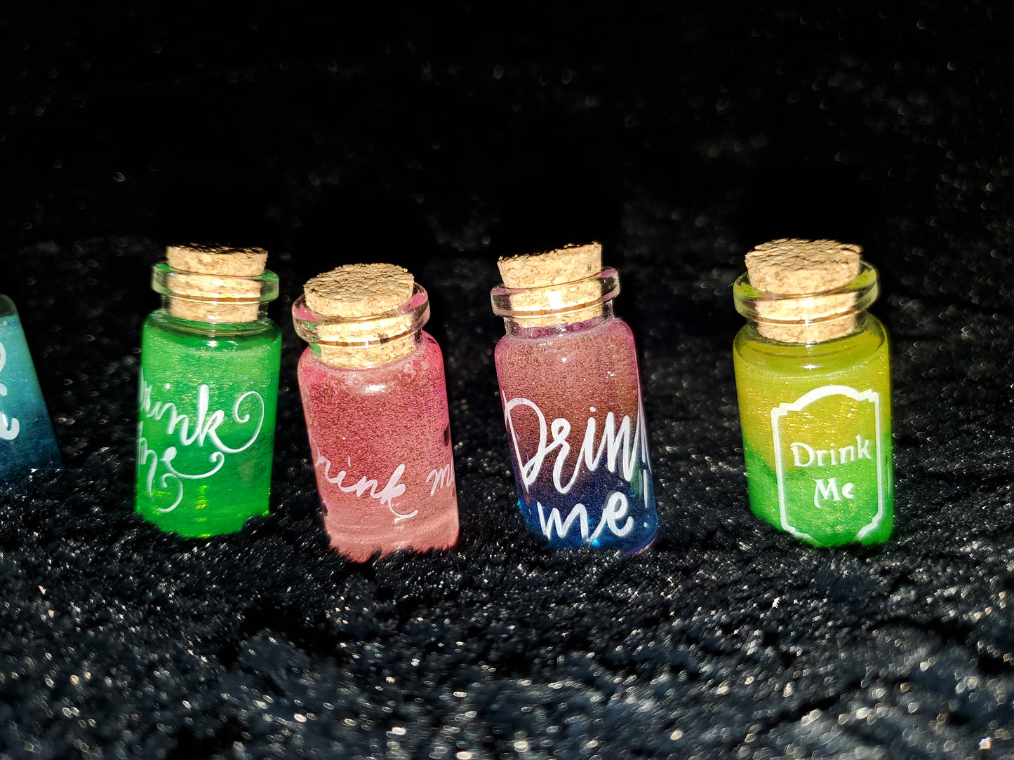 Fantasy Glass Vial Pendants