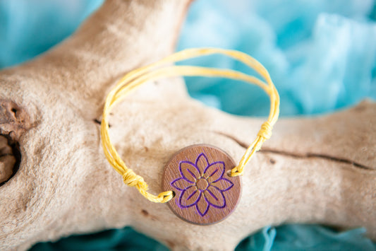 Yellow Flower Bracelet