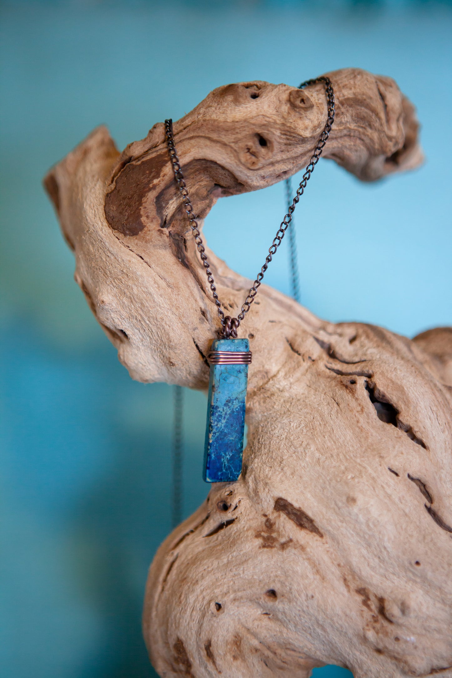 Blue Lapis Gemstone Necklace