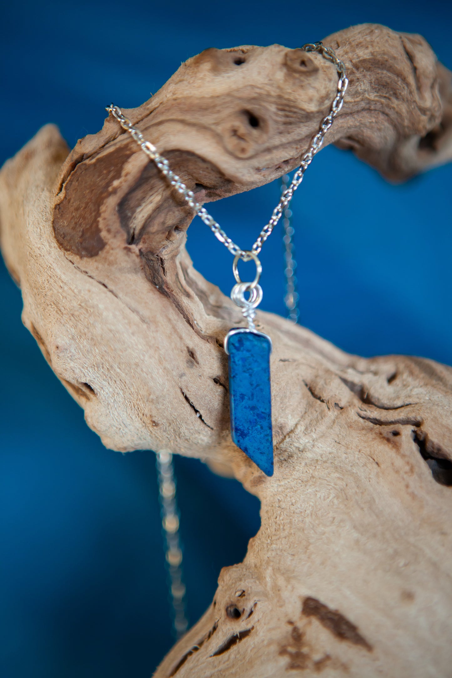 Blue Lapis Gemstone Necklace