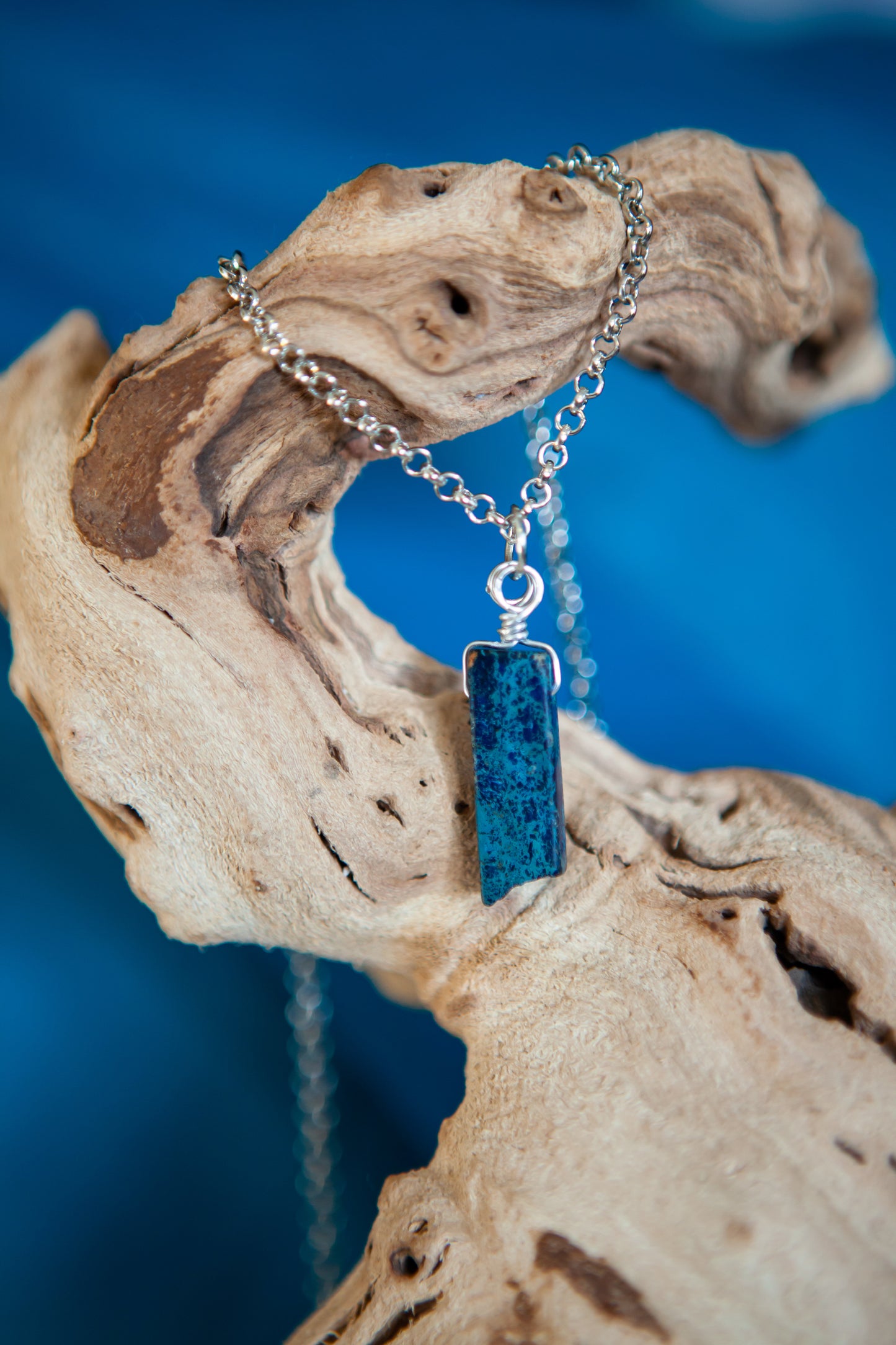 Blue Lapis Gemstone Necklace