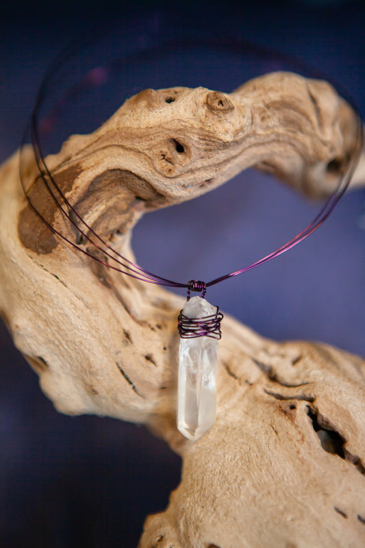 Quartz Gemstone Necklace