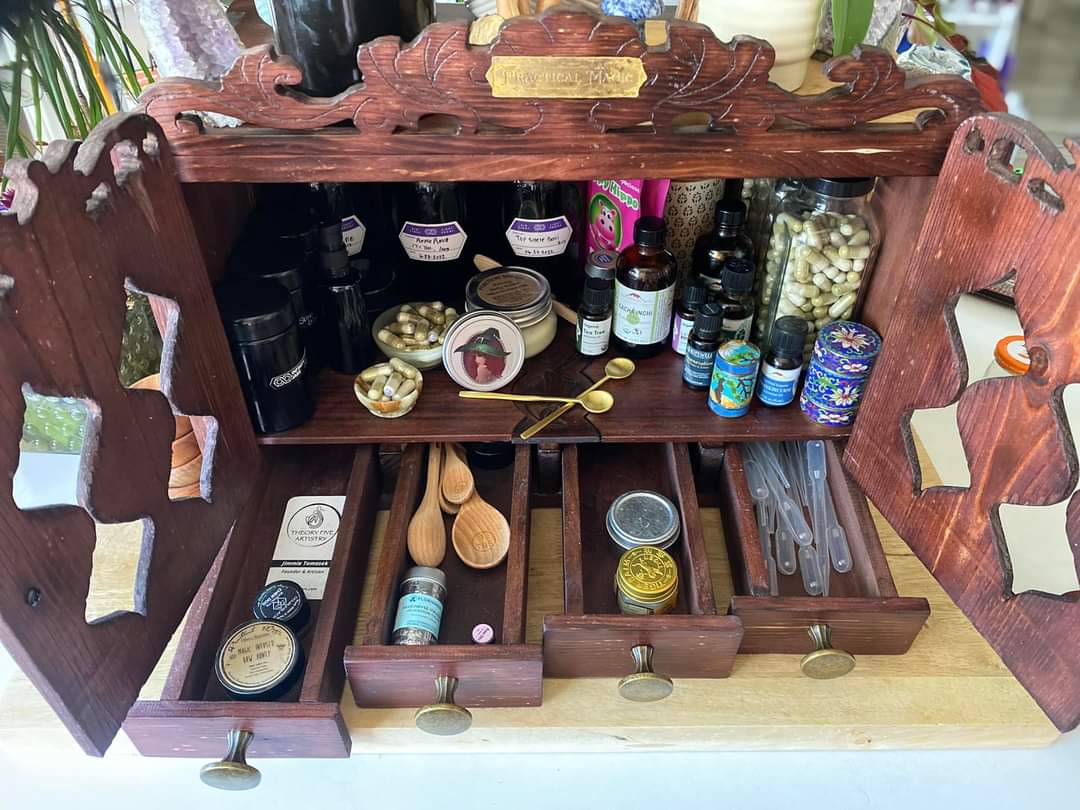 Custom Apothecary Cabinet