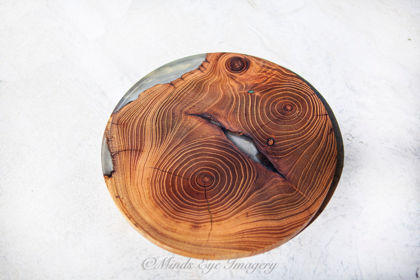 Wood & Resin Cake Stand